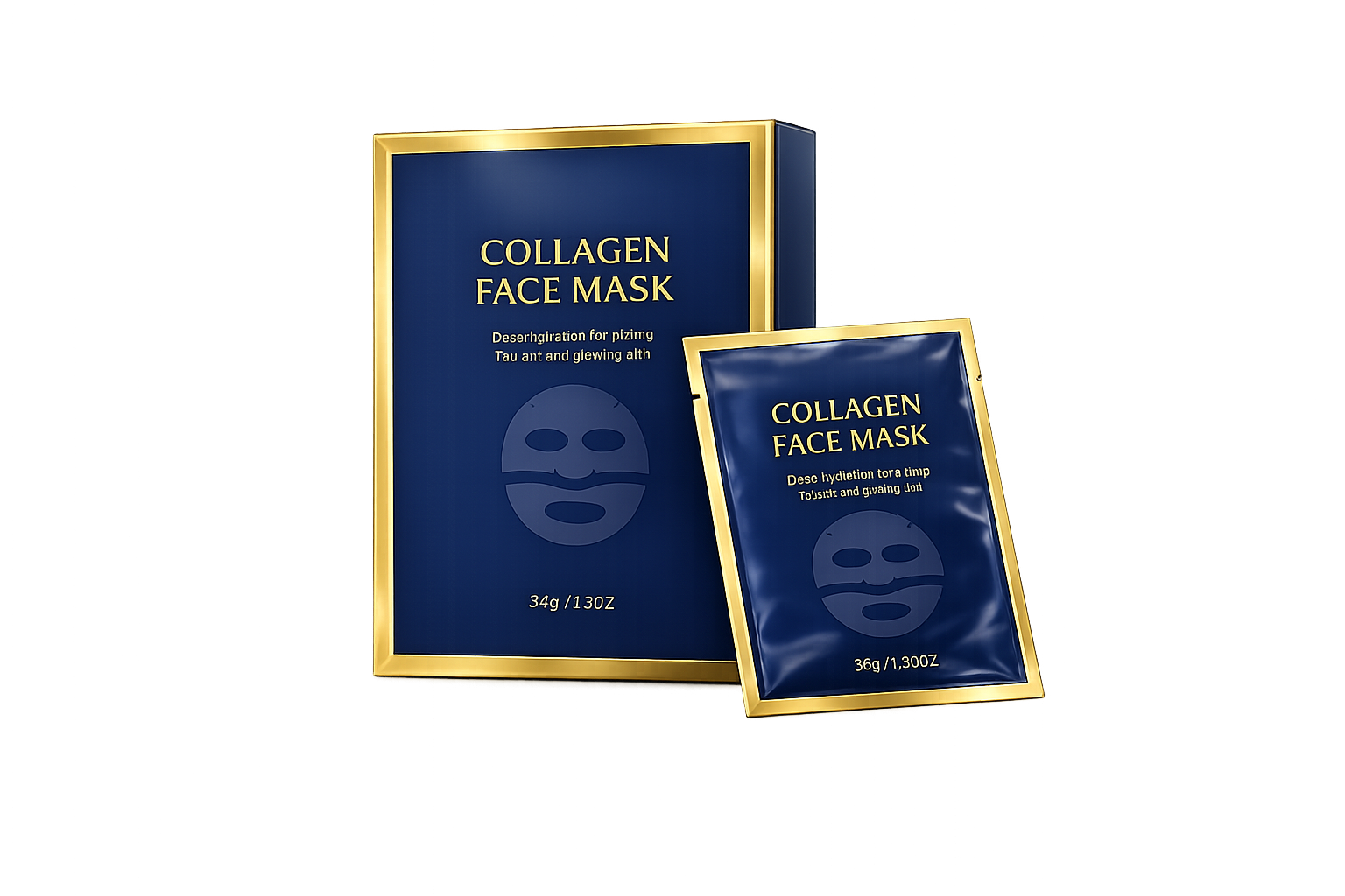 SkinKlean Baby Collagen Face Mask — Glow Like Never Before
